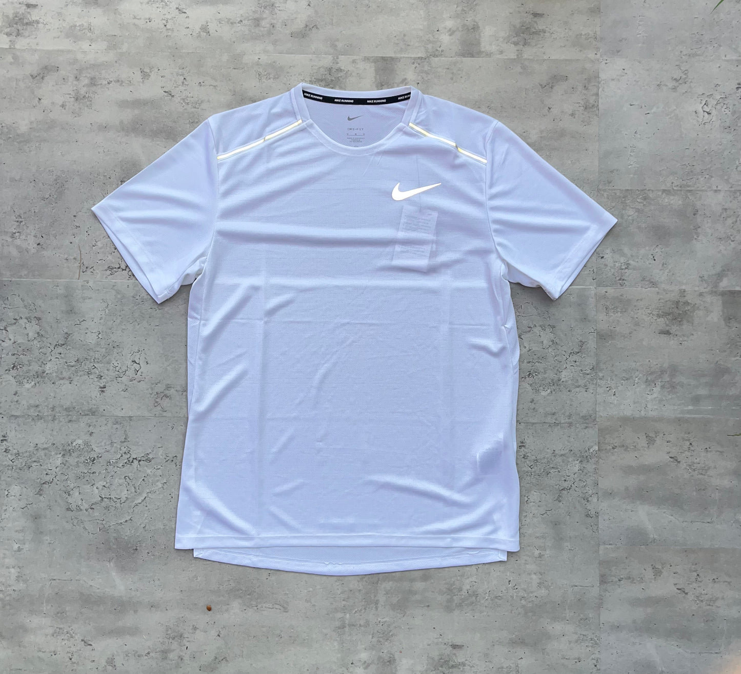 Nike Miler 1.0 White T-Shirt