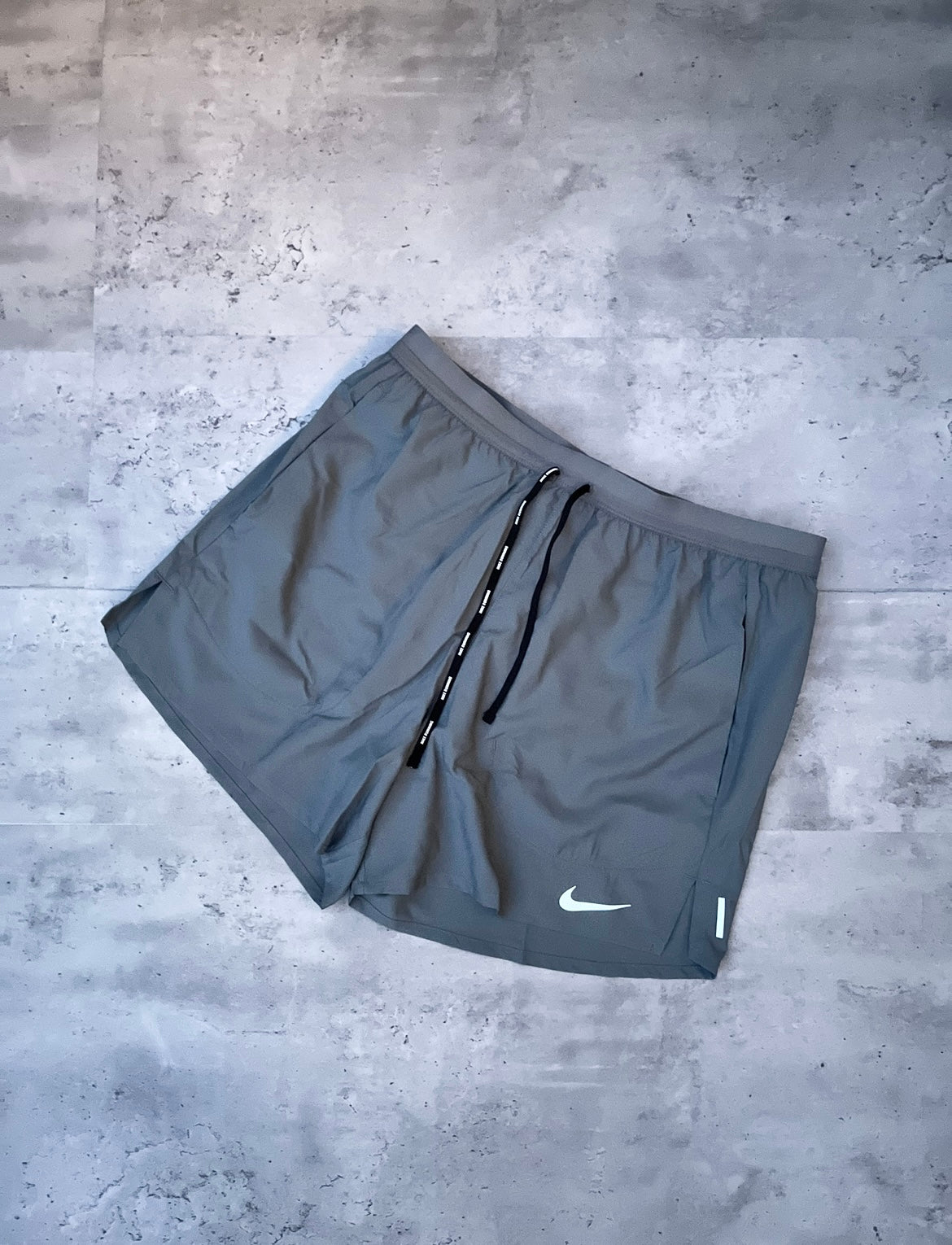 Grey Stride Shorts